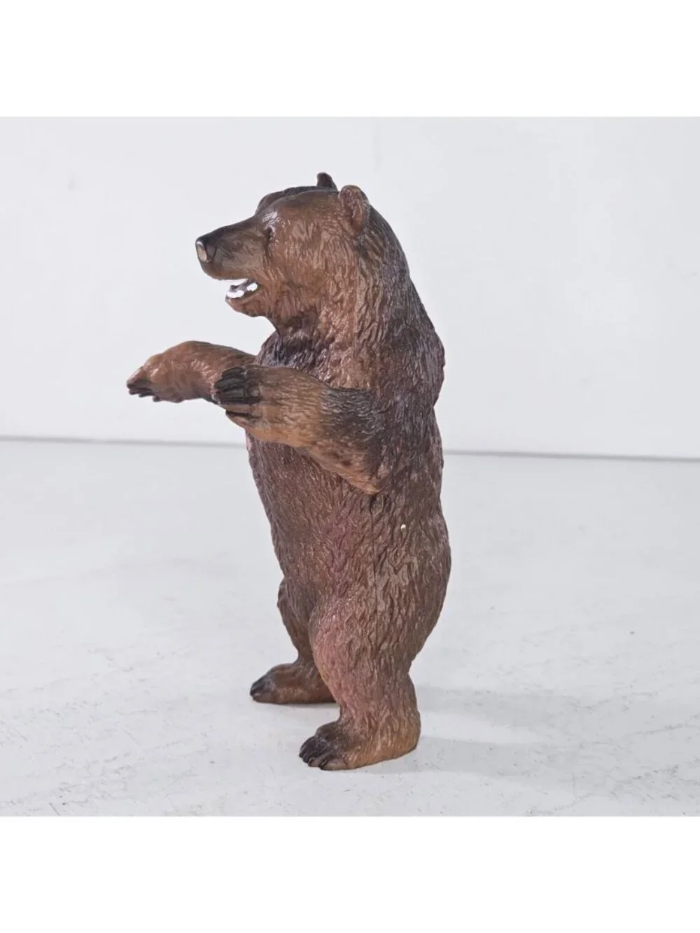 Schleich Grizzly Bear Male Standing On Hind Legs #14128 Animal Figure Retired